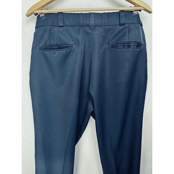 Flying Cross Mens Size 38R 31” Inseam Dark Blue Dress Pants Straight Leg - Picture 12 of 14